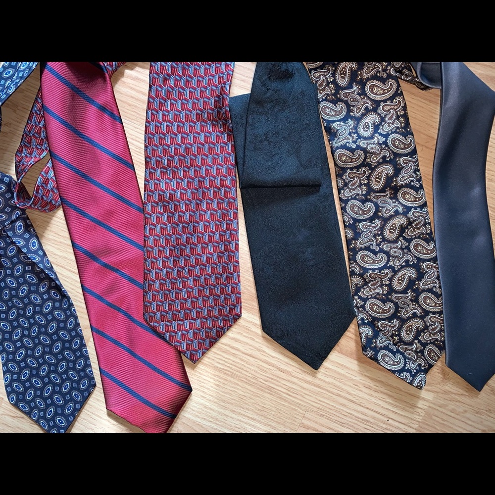 Neckties for men lot bundle